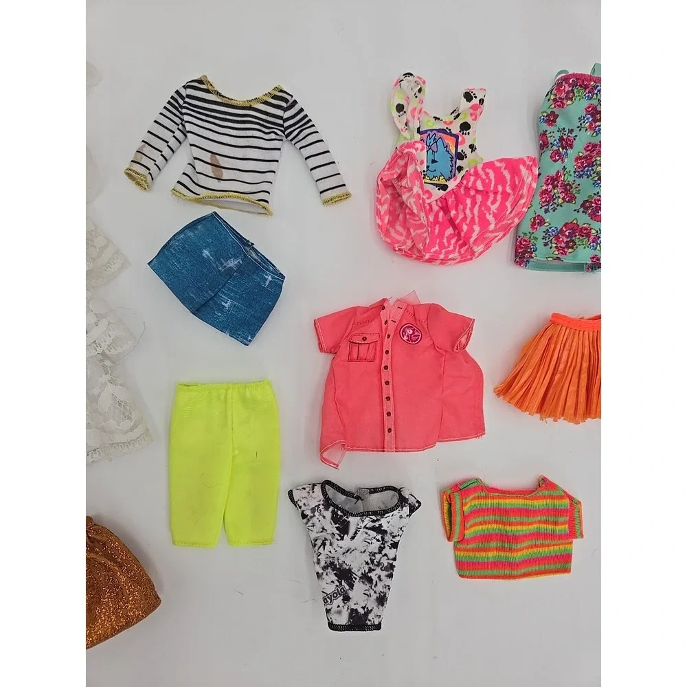 Lot Of Clothes Barbie & Other Fashion Doll.‎ Dresses Skirts Pants Shorts Tops